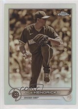 2022 Topps Chrome Sepia Refractor Kyle Hendricks #117 1s3