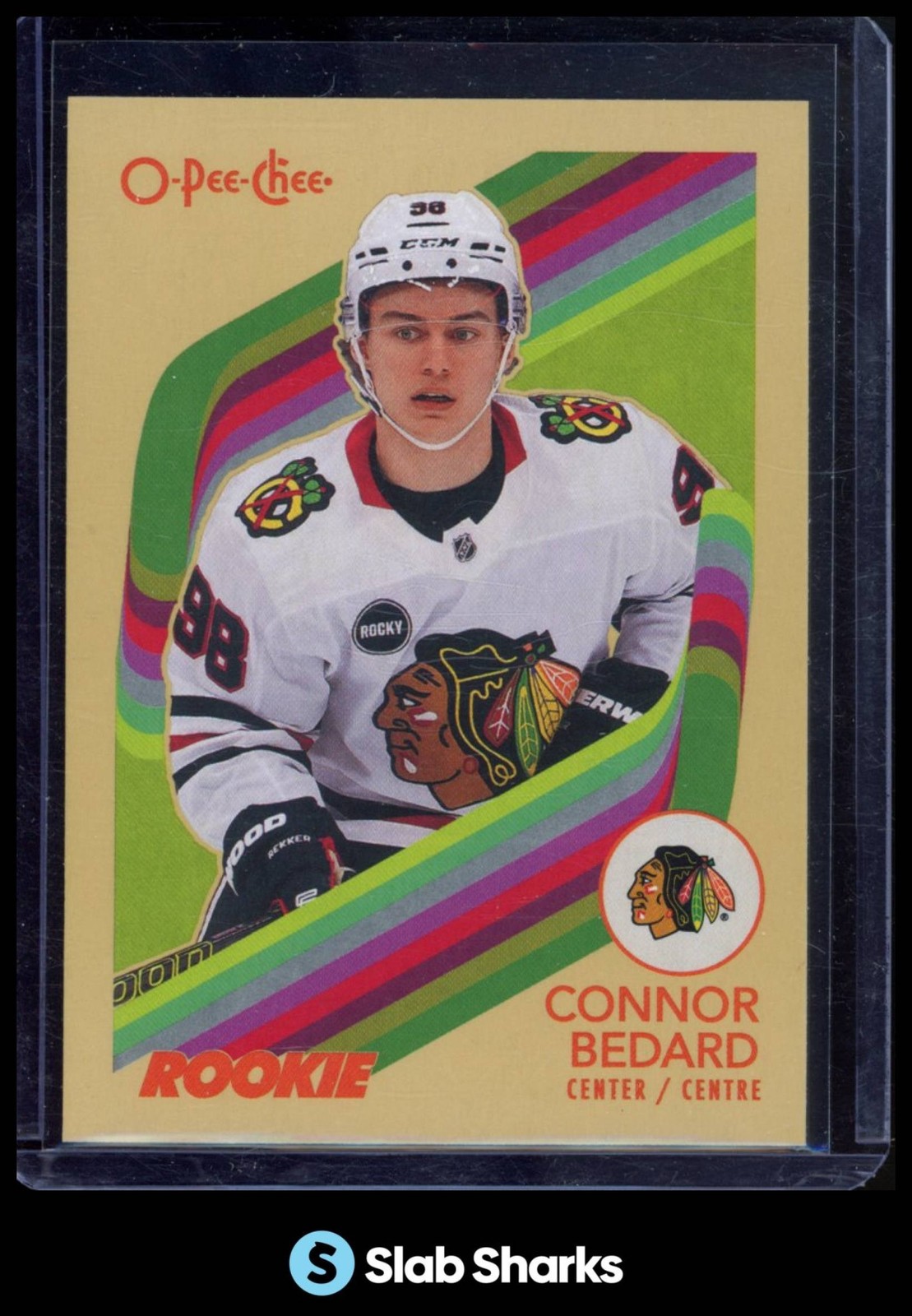2023 O-PEE-CHEE #582 CONNOR BEDARD RETRO RC ROOKIE