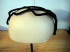 VINTAGE WOMAN'S BLACK VELVET HEADBAND - UNBRANDED