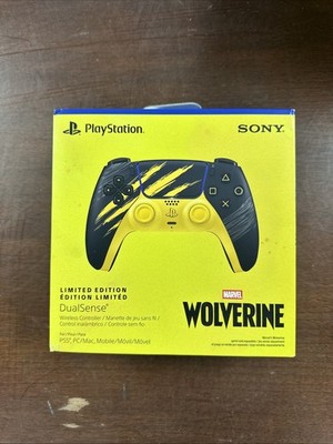 IN HAND PS5 DualSense Controller Marvel s Wolverine Battle Yellow BRAND NEW