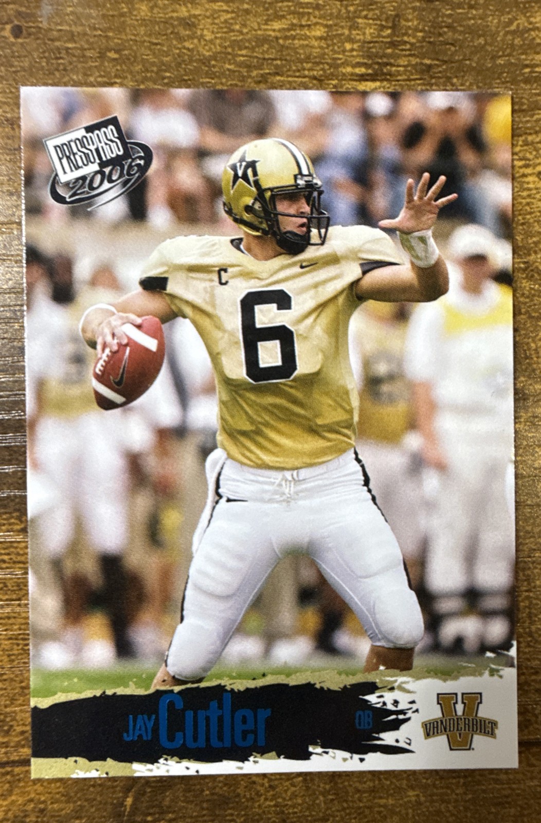 2006 Press Pass - Jay Cutler #B2 Blue (RC)