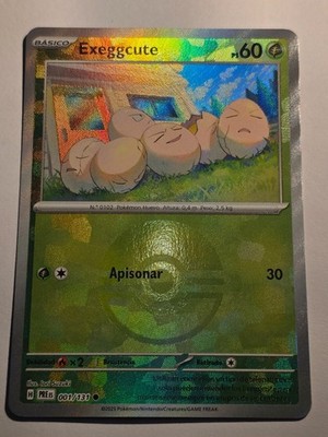 Exeggcute (xPRE 001) SPANISCH REVERSE POKEMON PRE Additionals COMMON 2025 NM C444
