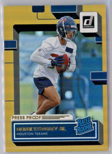 2022 Donruss Press Proof Derek Stingley Jr. Rookie #351 Houston Texans
