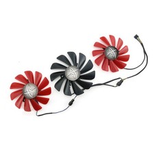 For XFX RX5700XT 5600XT THICC III Parts Cooling Fans Radiator Cooler Heat Sink