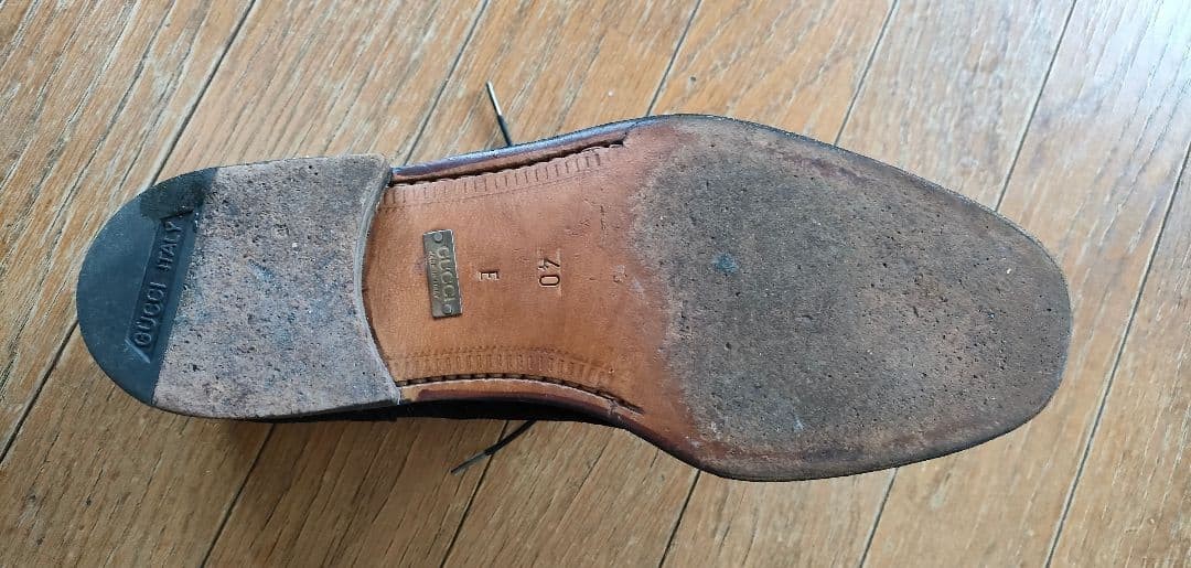 GUCCI Men's Dress Shoes Loafers Suede Black EU40/US6.5 112993c thumbnail 19