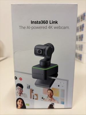 Insta360 Link 4K UHD Webcam The AI-powered 4K webcam