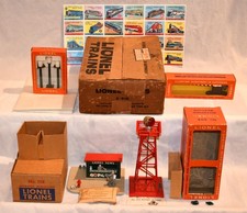 SCARCE ORIGINAL LIONEL X-838 WIX ACCESSORY PROMO OUTFIT IN OB - POSTWAR - NR