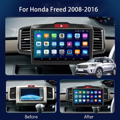 For Honda Freed 2008-2016 CarPlay/Android Auto GPS Multimedia Video Screen Radio