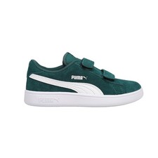 PUMA Smash V2 Suede Slip On Toddler Boys Green Sneakers Casual Shoes 36517730