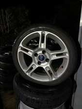 16" FORD FIESTA ZETEC S MK 7 MK 8 5 SPLIT SPOKE 4 STUD ALLOY WHEEL Fx1