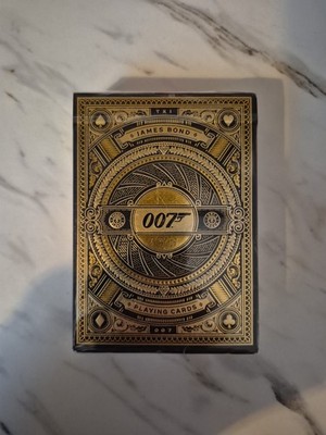 SEALED - JAMES BOND AGENT 007 THEORY 11 PLAYING CARDS DECK 2020