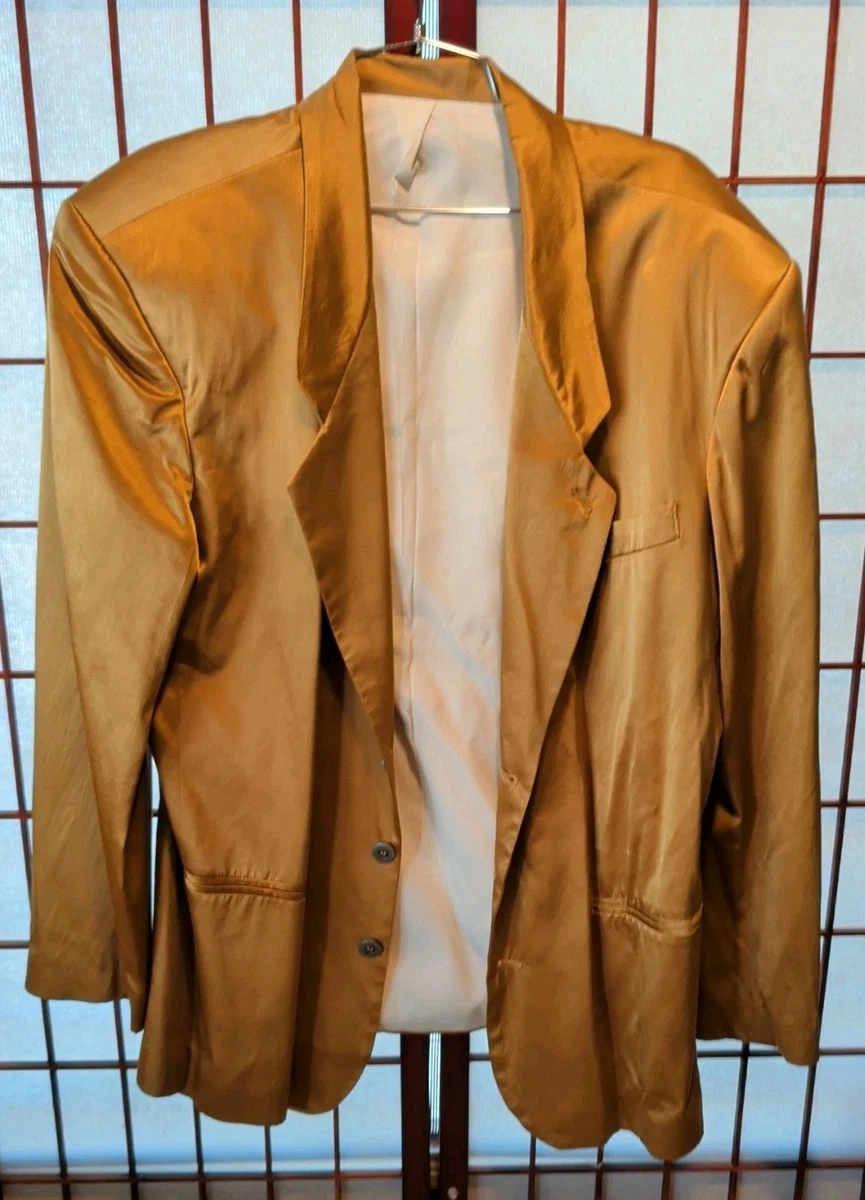 80s〜L.L.Bean A-2 Flight Jacket 40 Gold Original Regular Size Vintage Outerwear Coats & Jackets for