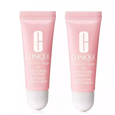 #ad Lot of 2 Clinique Moisture Surge Lip Hydro Plump Treatment 0.34oz 10ml Full Size $27.90