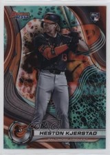 2024 Bowman's Best Aqua Lava Refractor /199 Heston Kjerstad #12 16xu