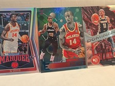 ​Atlanta Hawks 20-Card Lot TRAE YOUNG Prizm RISACHER Trophy AJ GRIFFIN Rookie RC
