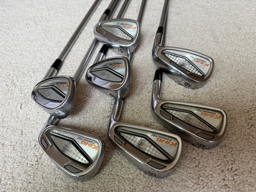 Cobra KING Tour Noir Fers 4-PW 2024 - KBS Tour C-Taper Lite 115, Flex X-Stiff, Grip MCC Plus4