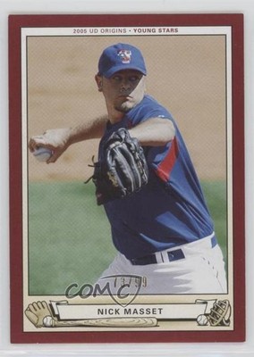 2005 Upper Deck Origins Young Stars Red 73/99 Nick Masset #258 Rookie RC 1o3