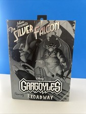 NECA Gargoyles Ultimates Detective Broadway Figure Disney The silver Falcon