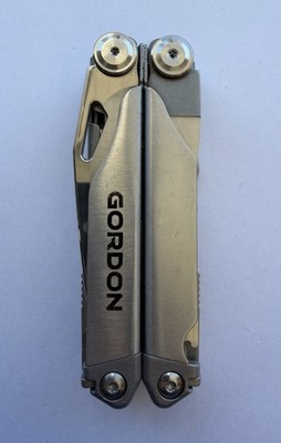 GORDON 20-IN-1 MULTI-TOOL, PLIERS, KNIFE, ETC., EXCELLENT, TOOL ONLY, NO SHEATH!