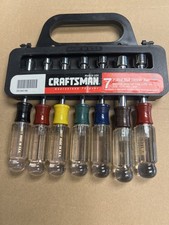 Sears Craftsman Usa Sae 7pc Nut Driver Set 4196 H Series 316-12 Color Handle Sears Craftsman Usa Sae 7pc Nut Driver Set 4196 H Series 316-12 Color Handle
