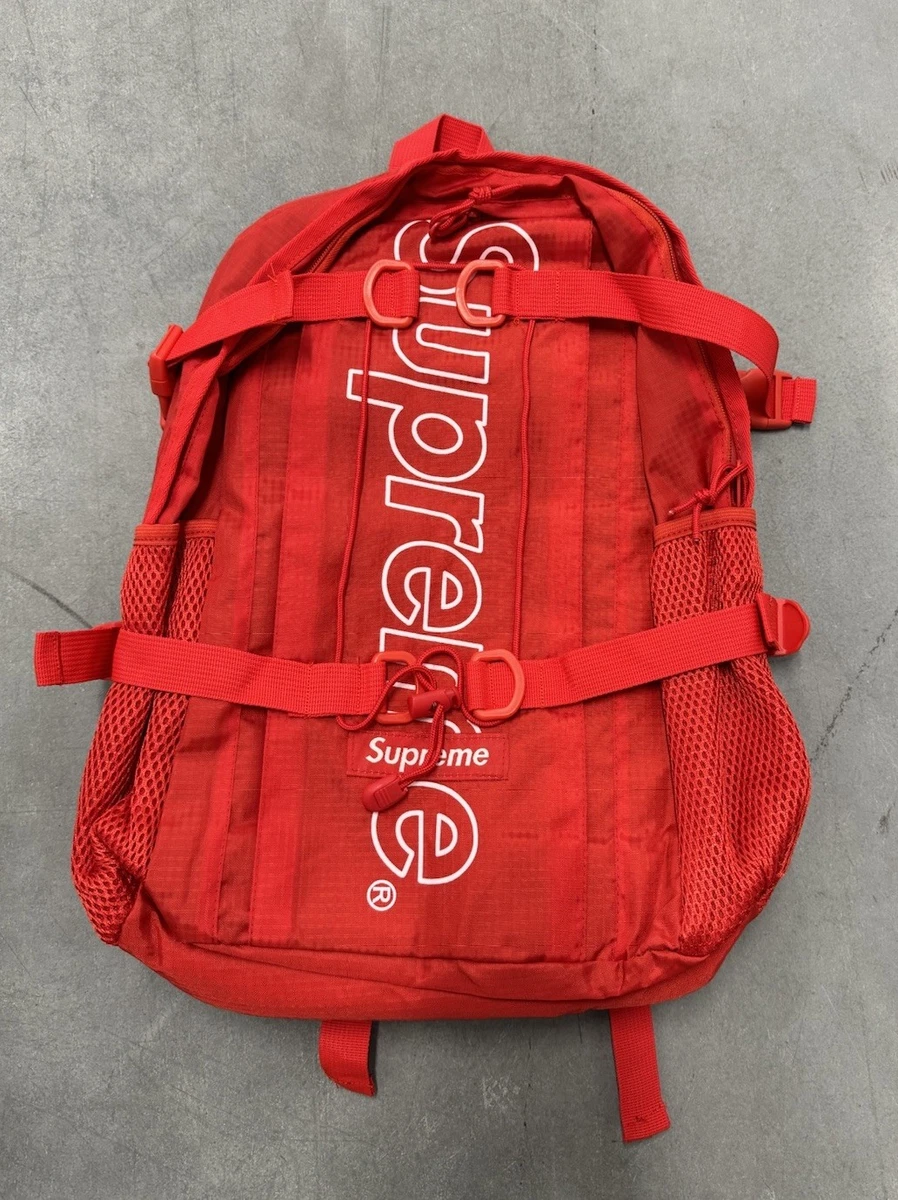 Supreme Red Backpacks for Men for sale - eBay