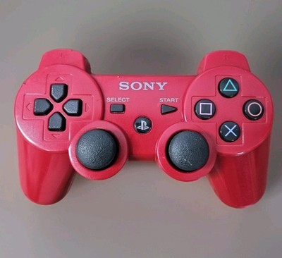 Sony Playstation 3 PS3 DualShock 3 Controller Red Genuine CECHZC2U 