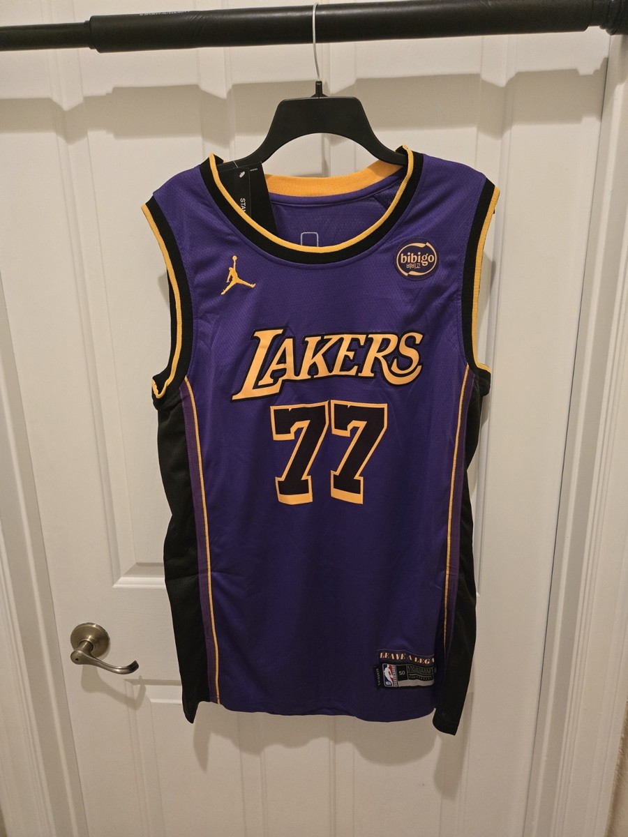 77 DONČIĆ LUKA Lakers NBA レイカーズ　ジャージ Jersey Swingman Nike #77 Doncic Luka Lakers Angeles Los XL ウェア