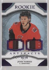 2020-21 Upper Deck Artifacts Rookies Material Purple /49 Josh Norris #174 4t6