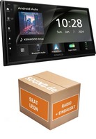 Autoradio Kenwood DMX5023DABS FüR Seat Leon Ii 1P + Lenkradfernbedienung Apple C