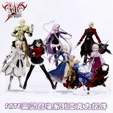 Fate stay night Saber Cartoon Character Acrylic Stand Figure Collection 15CM