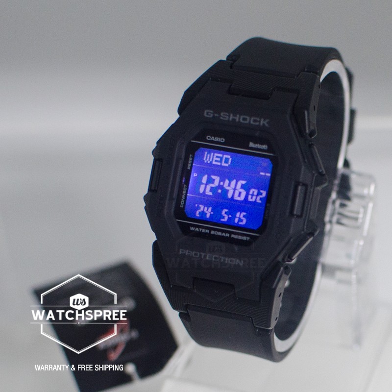 CASIO G-SHOCK GD-B500 Bluetooth ブラック GDB500-1 | Black Bluetooth® Digital Watch | Casio G-SHOCK