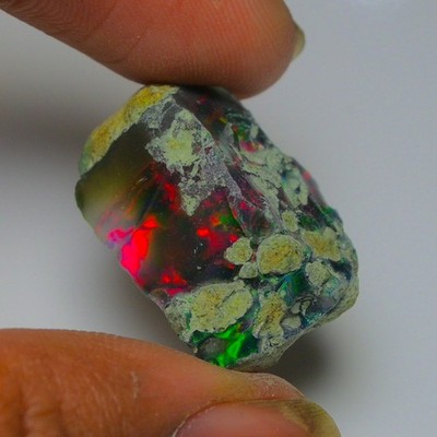 20,80 Äthiopischer Opal grob - Ideal für Schmuck, Rauchopal roh