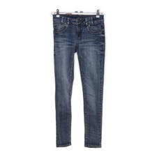 Multiblu, Jeans, Größe: 34/30, Blau, Baumwolle/Elasthan, Einfarbig, Denim #Mt3