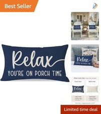 Fade-Resistant 12x20 Pillow Covers - Seasonal Farmhouse Decor for Any Occasion
