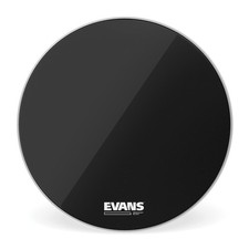Resonant Black Bass Drum Head, 20 Inch