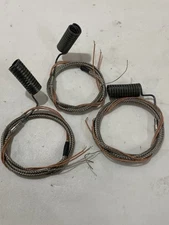 Lot Of 3 Electrical Spiral Hot Runner Heating Coil 2 1-2” L 1” D