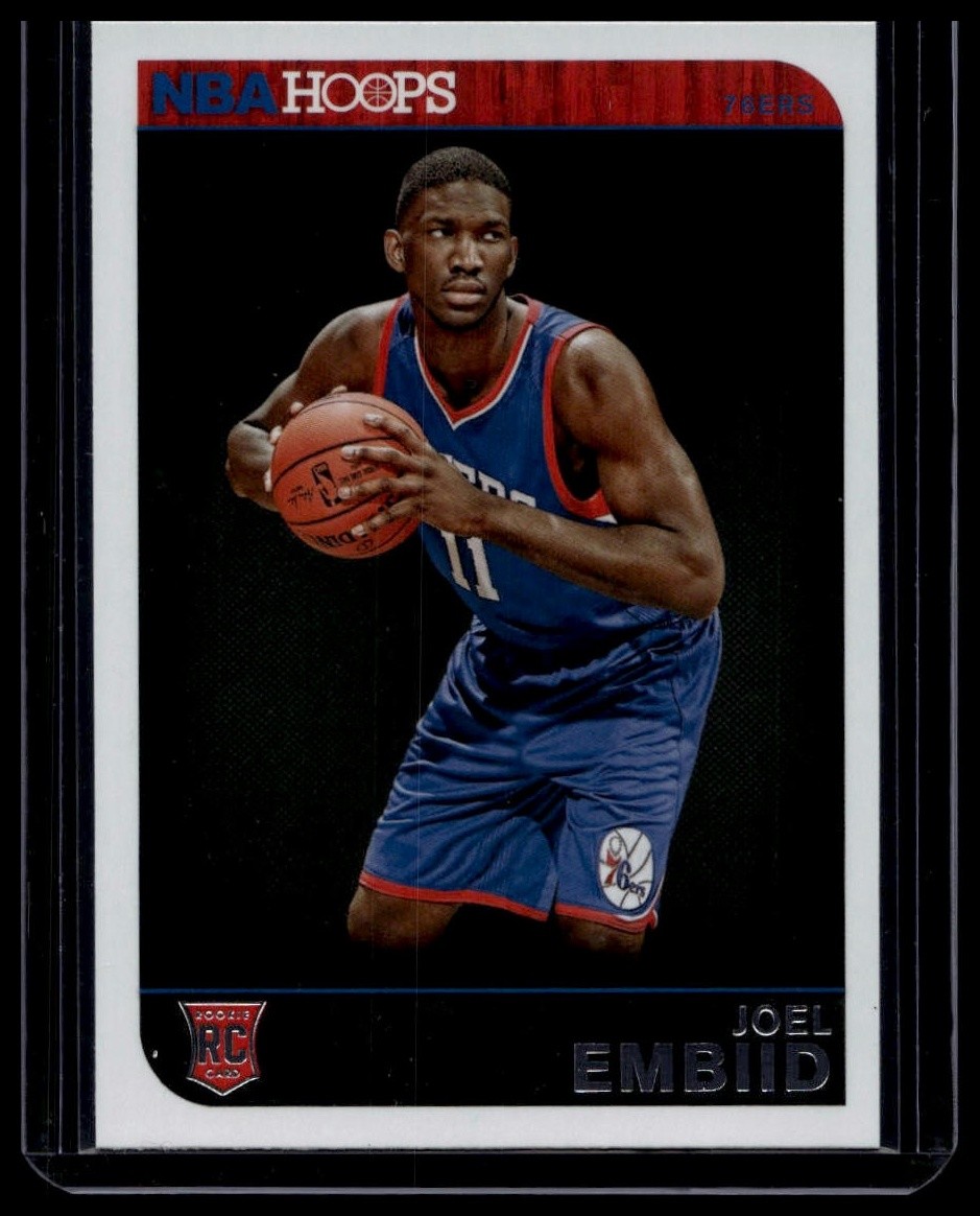 Joel Embiid 2014-15 Hoops #263 Rookie Philadelphia 76ers