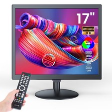 Monitor LCD 17"" HDMI/VGA/BNC/AV Ordenador Gaming PC DVR CCTV Monitor de Seguridad