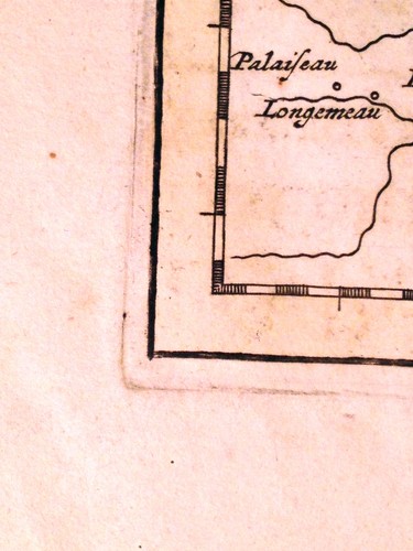 A Hubert Jaillot N Sanson 1692 Gran Mapa de Francia España y Provincias - Imagen 5 de 12