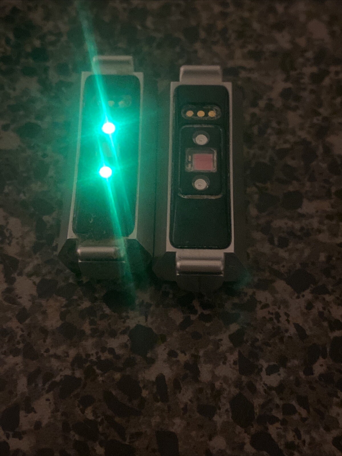 TWO Fitbit Alta HR smartwatch Devices W/ Dim Displays BOTH WORK 100