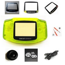 NEW GBA Nintendo Game Boy Advance Replacement Housing Shell Screen Lens Neon 