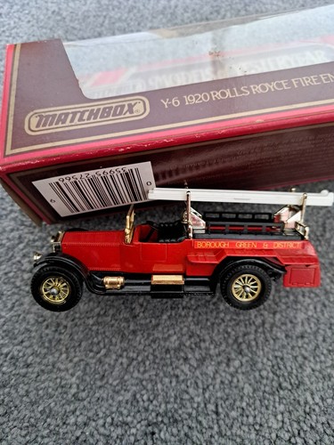 Matchbox Model of Yesteryear Y-6 1920 Rolls Royce Fire Engine - Picture 3 of 5