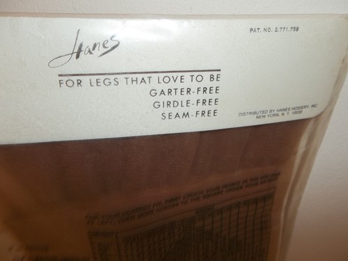 Vtg New Hanes Nylon Ultra Sheer South Pacific Pantyhose Size Medium - Picture 5 of 7