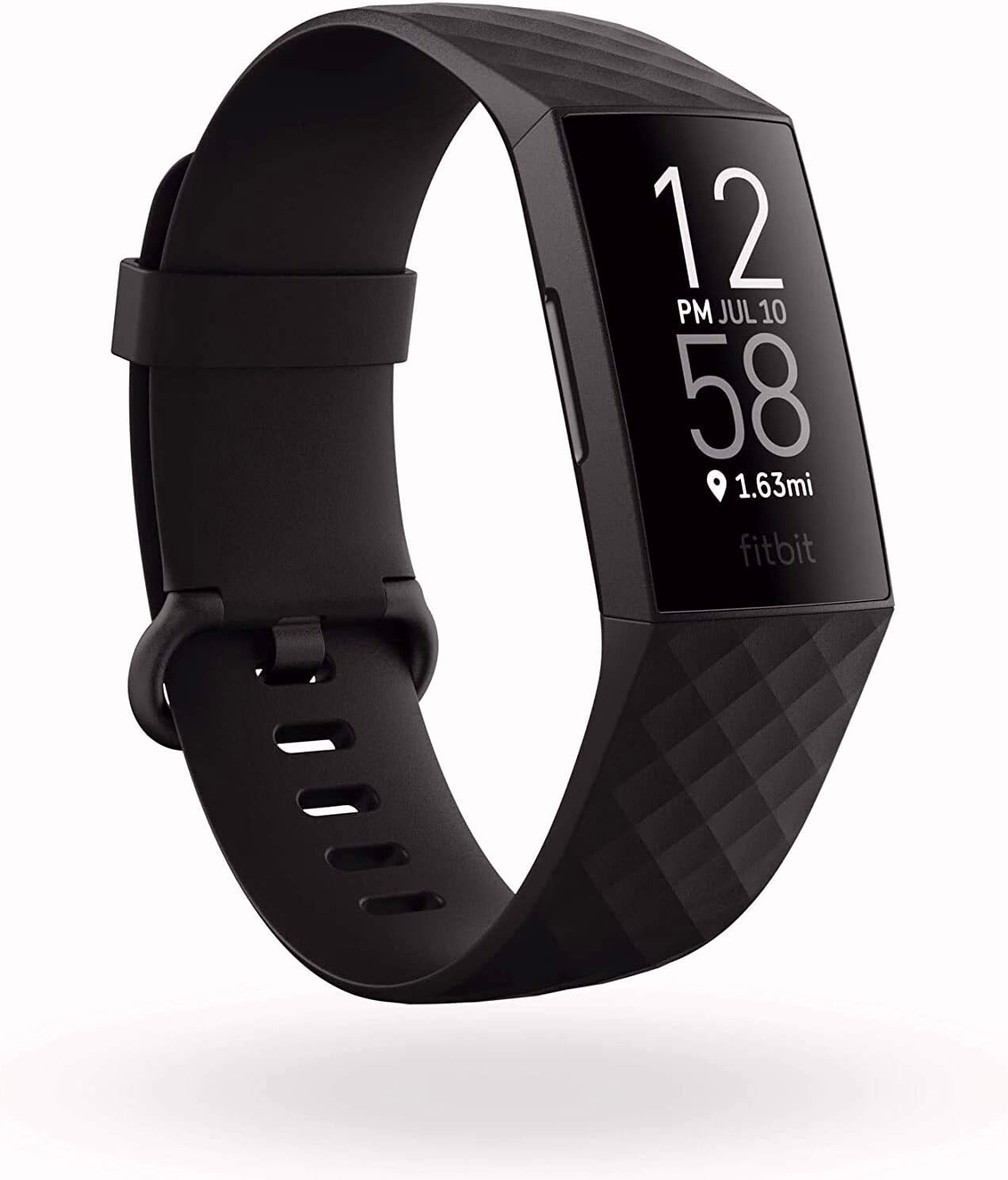 Stay active with Fitbit Charge 4 featuring built-in GPS and heart rate tracking-image