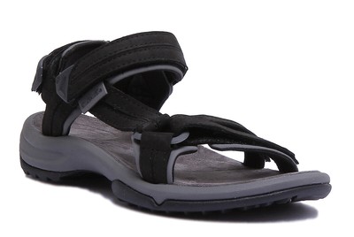Teva Terra Fi Lite Women's Summer Strappy Sandal In Black Size UK 3 - 8 |  eBay