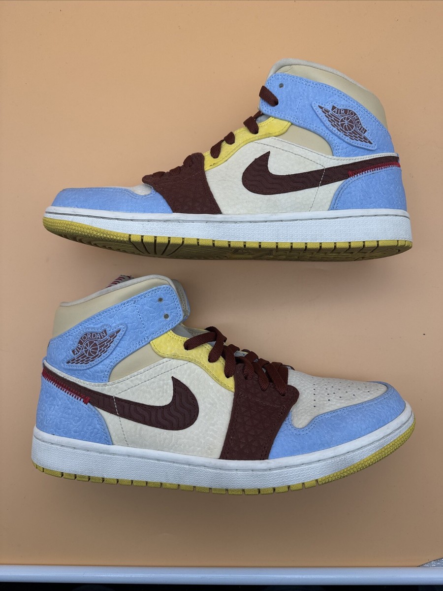 Rare Jordan 1 Mid SE x Maison Chateau Rouge Fearless 2019 - Size