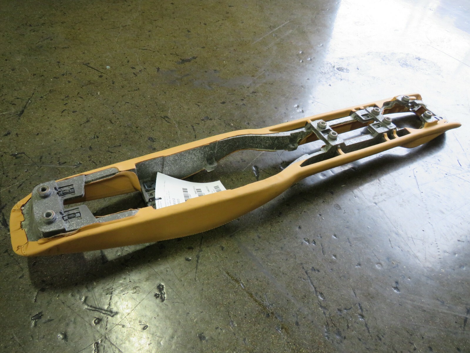 Ferrari 458 Italia, Spider, Front Console, Tan, Leather, Used, Dmg, P/N 812867