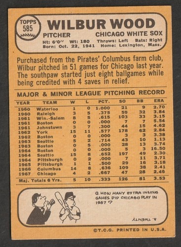 1968 Topps Baseball Cards Scegli una carta a scelta 295-660 EX X-MT 1/25 Set Break - Foto 470 di 490
