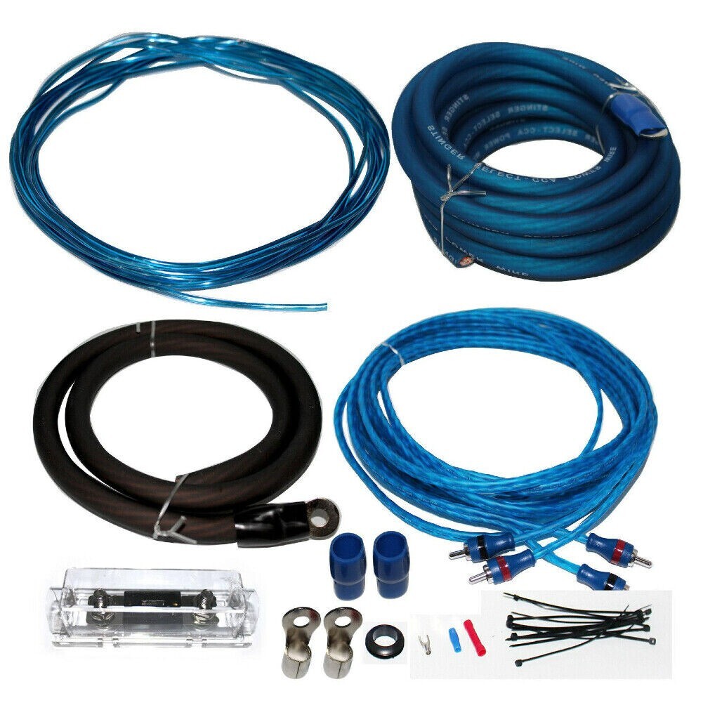 Kit Cablaggio Professionale Stinger Select SSK0 0 AWG 1500W RMS SPL
