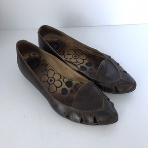 non leather flats